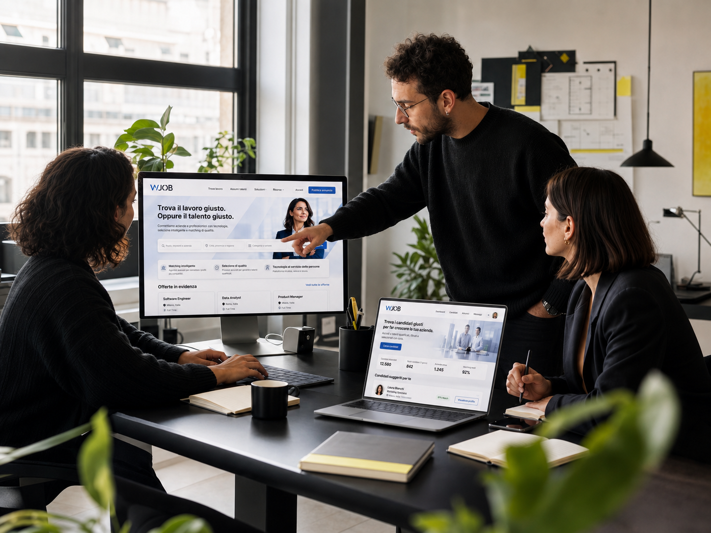 Illustrazione del servizio web associata a BC-JobSearch